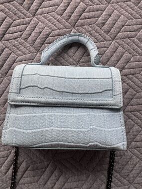 Zara Mini Denim Crossbody Diesel style bag